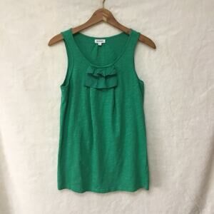 Anthropologie/ GENERRA Green Tank Top